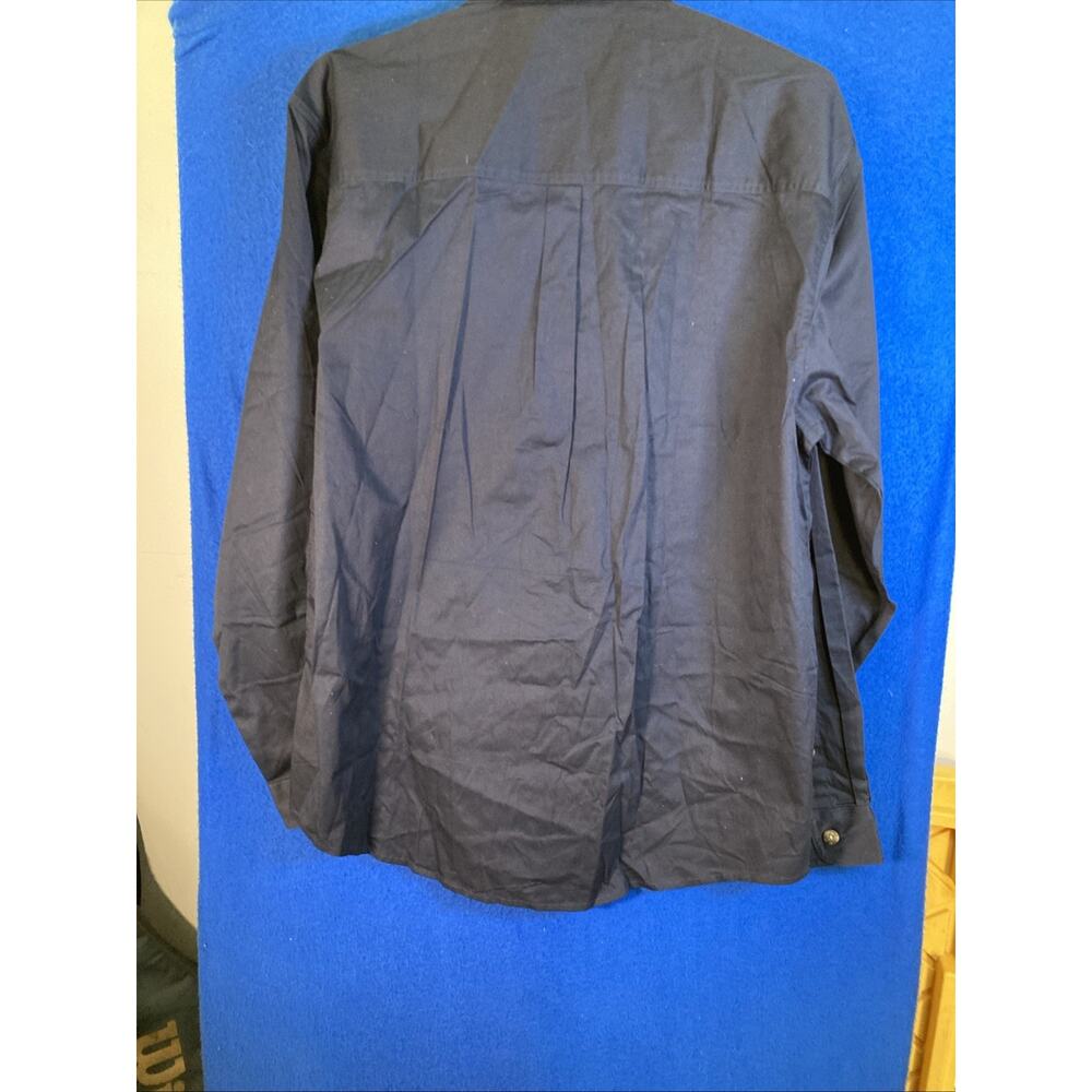 Realtree Men's Large Blue Button Down Shirt Long Sleeve Outdoor Workwear NWOT - Picture 16 of 16